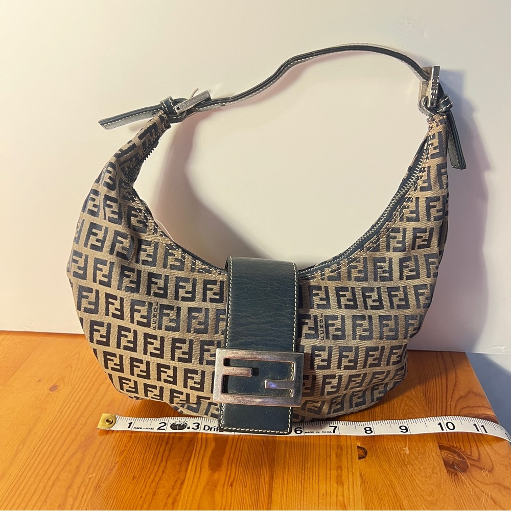 Fendi Brown and navy blue Women's Bag